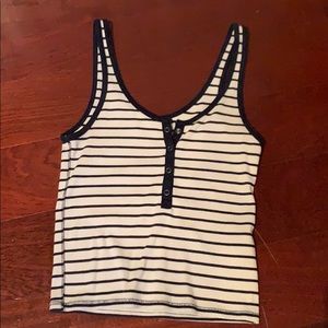 Abercrombie and Fitch button down tank